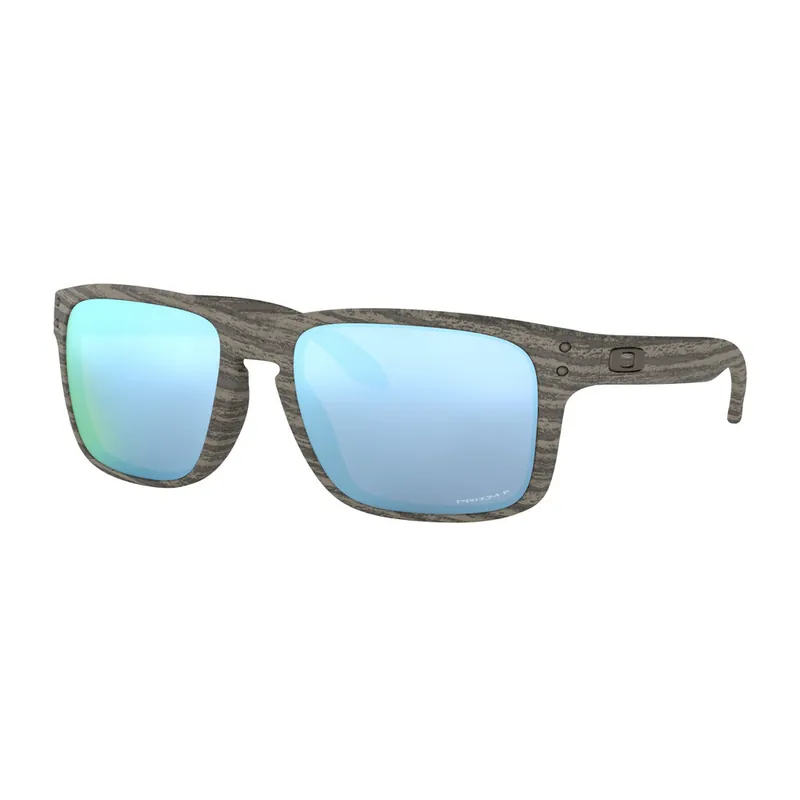 Oakley Holbrook Sonnenbrille Woodgrain Prizm Deep H2O Polarized Neuheit