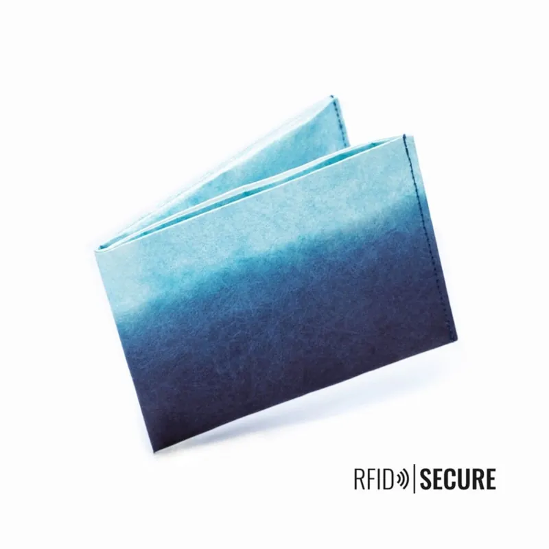 Paprcuts RFID Secure Portemonnaie Blue Lagoon Preiswert