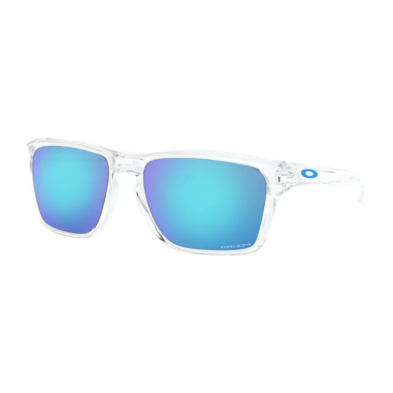 Schneller Versand Oakley Sylas Sonnenbrille Polished Clear Prizm Sapphire Iridium