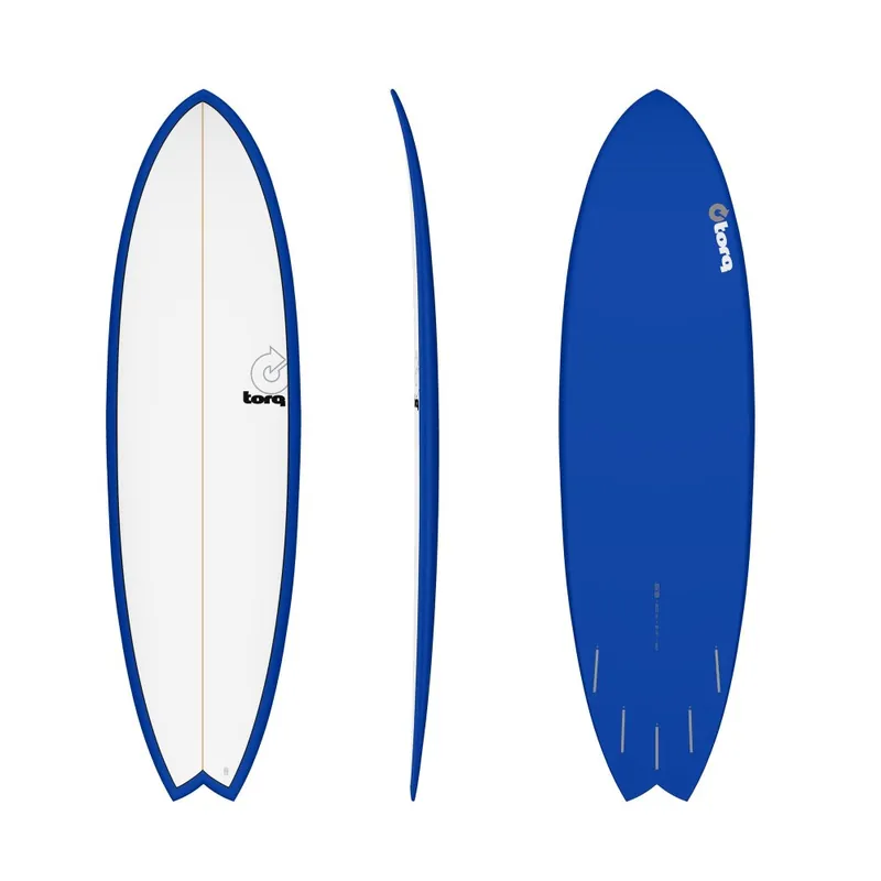 Neue Ware Surfboard TORQ TET 6.3 MOD Fish Navy Pinline
