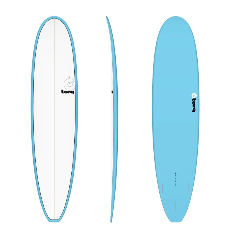 Surfboard TORQ Epoxy TET 8.0 Longboard Blue Pinl Neuheit