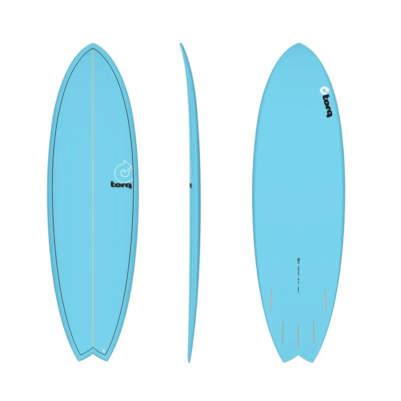 Surfboard TORQ TET 5.11 MOD Fish Blue Neue Ware