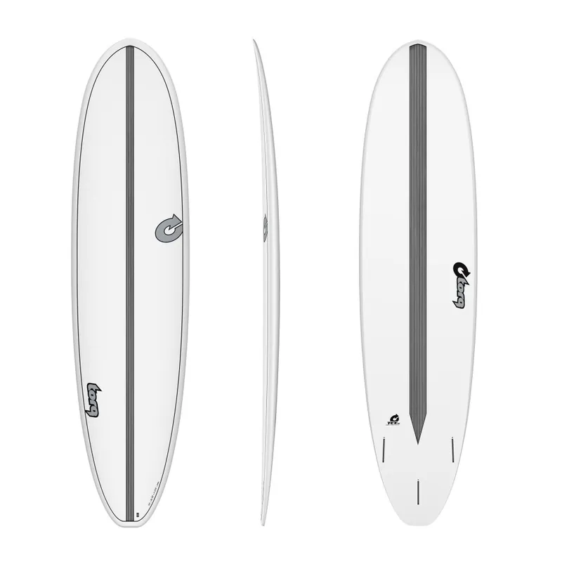 Surfboard TORQ Epoxy TET CS 7.8 V+ Funboard Carbon Top-Seller