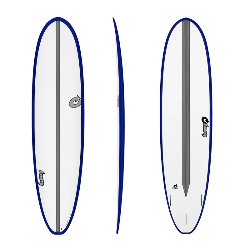 Rabatt Surfboard TORQ Epoxy TET CS 7.8 V+ Fun Carbon Blue