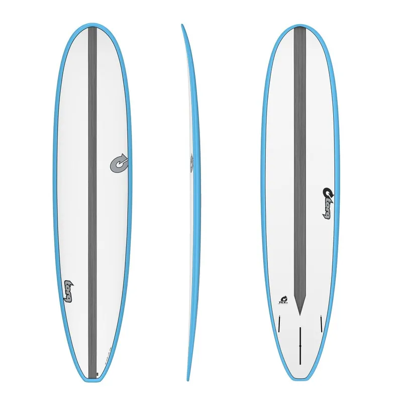 Surfboard TORQ TET CS 8.6 Longboard Carbon Blue Solange Der Vorrat Reicht