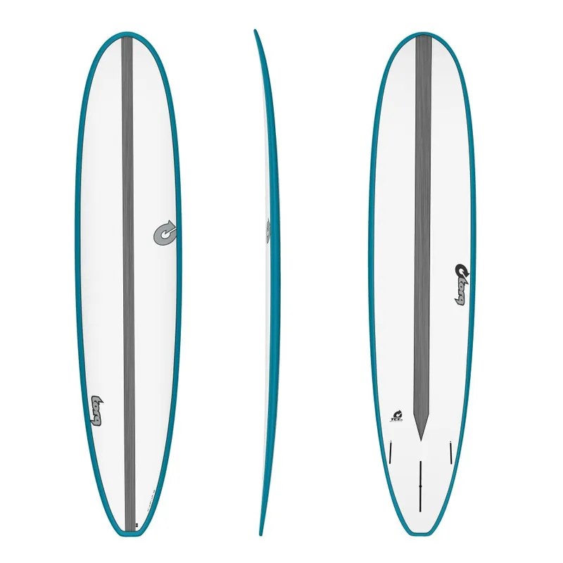 Surfboard TORQ Epoxy TET CS 9.0 Long Carbon Teal Mega-Angebot