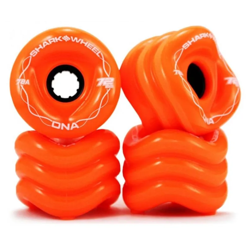 Shark Wheels DNA ROLL (4er Set) 72mm/ 78a Orange Sonderangebot