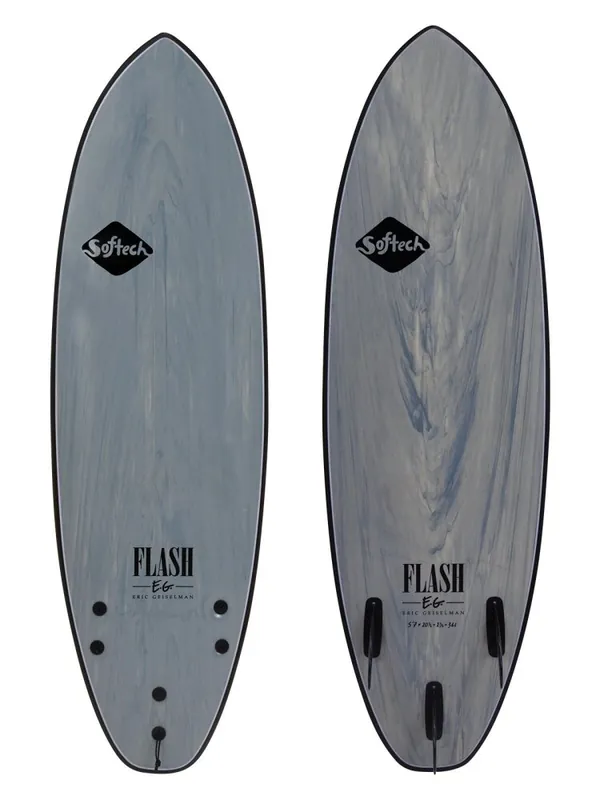 Neu Im Sortiment Softech Eric Geiselman Flash 7‘0" Performance Softboard FCS2 Grey Marble