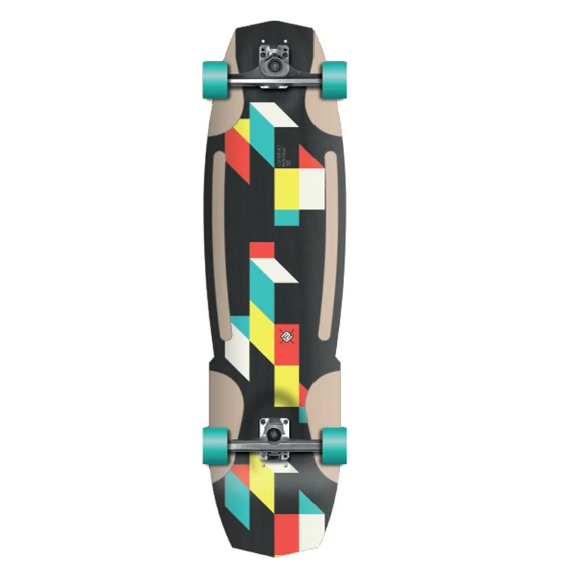 Abverkauf Flying Wheels Surfskate 38 Construct