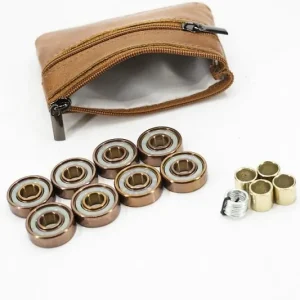 Echt Blurs Kugellager Titanium Bearings Rose Gold mit Card Holder