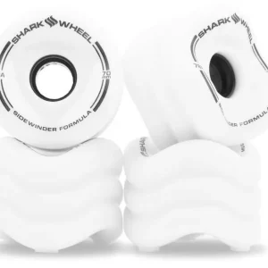 Shark Wheels SIDEWINDER (4er Set) 70mm/ 78a White Echt