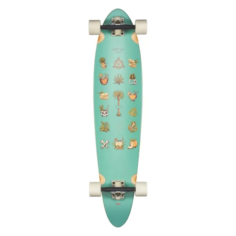 Abverkauf Globe Pinner Classic Longboard Komplettboard Halfcut