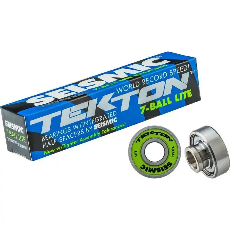 Seismic TEKTON Abec 7-Ball Lite Bearings (Satz) Steel Heißes Angebot
