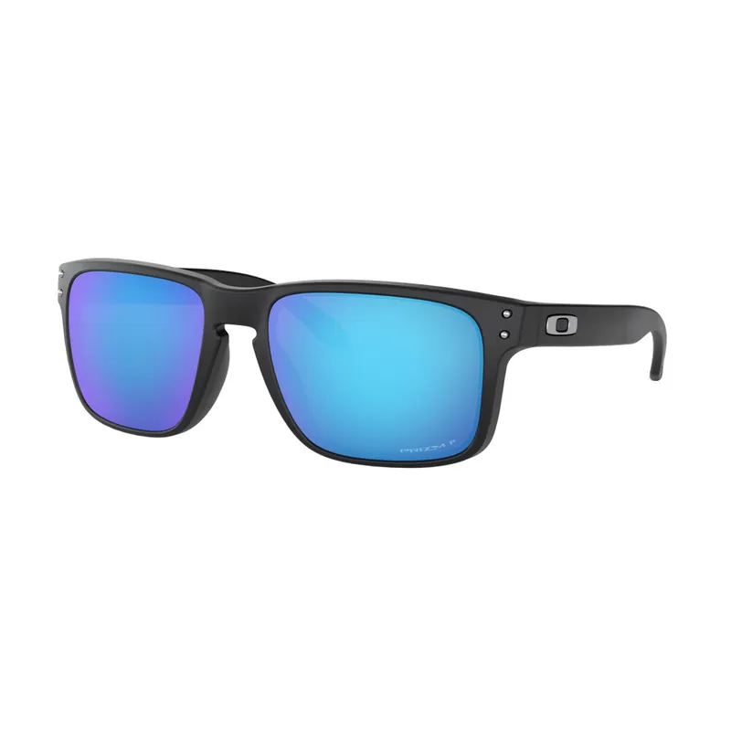 Oakley Holbrook Matte Black Prizm Sapphire Polarized Sonnenbrille Rabatt