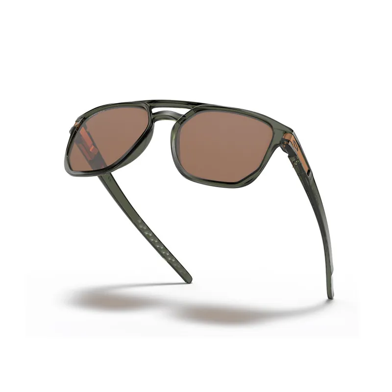Schnäppchen Oakley Latch Beta Sonnenbrille Olive Ink Prizm Tungsten