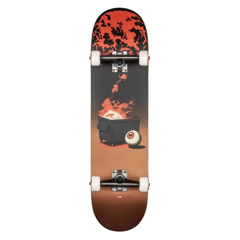 Neue Kollektion Globe G2 On the Brink 8,25 Komplettboard Skateboard Dumpster Fire