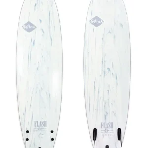 Markenware Softech Eric Geiselman Flash 6‘0" Performance Softboard FCS2 White Marble