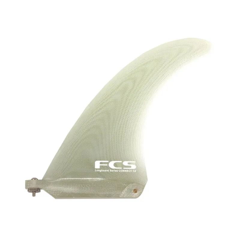 Begrenztes Angebot FCS II Connect 10.0" Longboard Finne Tool-less Clear