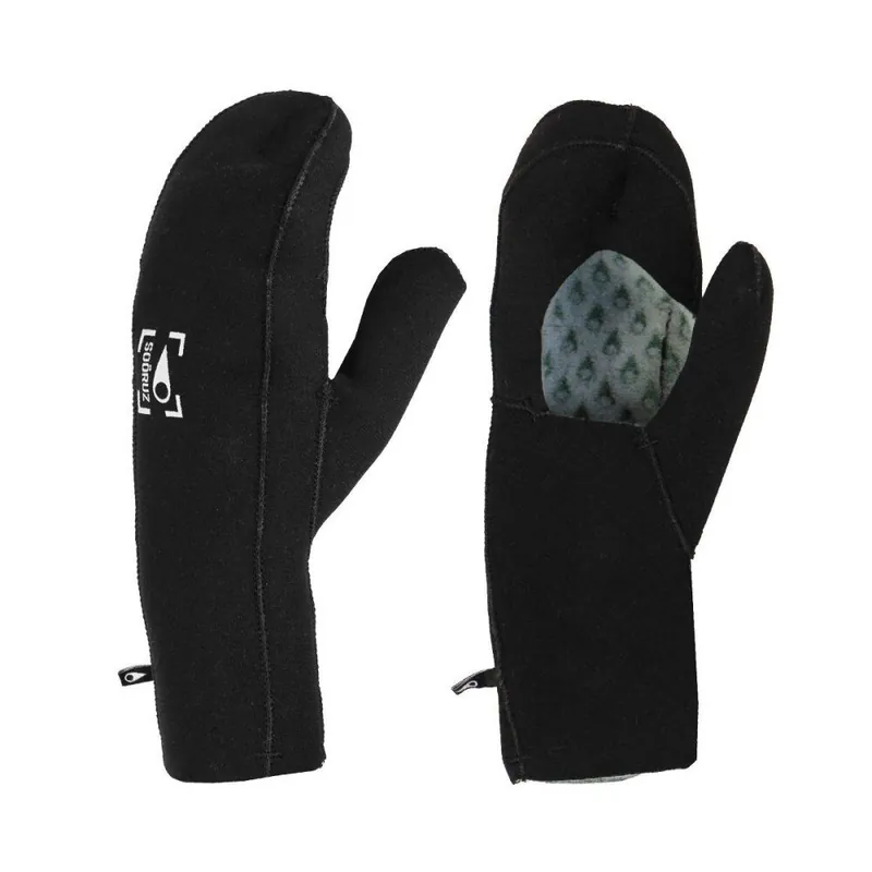 Schneller Versand Soöruz Neoprenhandschuh Open Mittens 2mm Black (M)