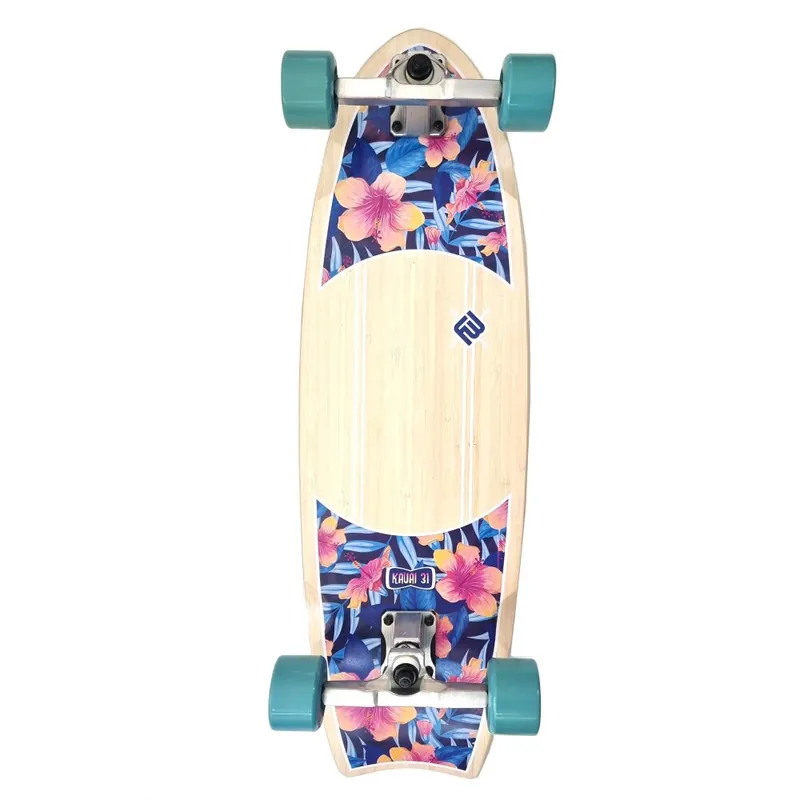 Flying Wheels Surfskate 31 Kauai Hibiscus Saisonangebot