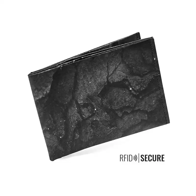 Paprcuts RFID Secure Portemonnaie Black Lava Schnäppchen