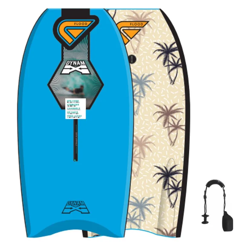 FLOOD Bodyboard Dynamx Stringer 41 Blau Palm Günstig