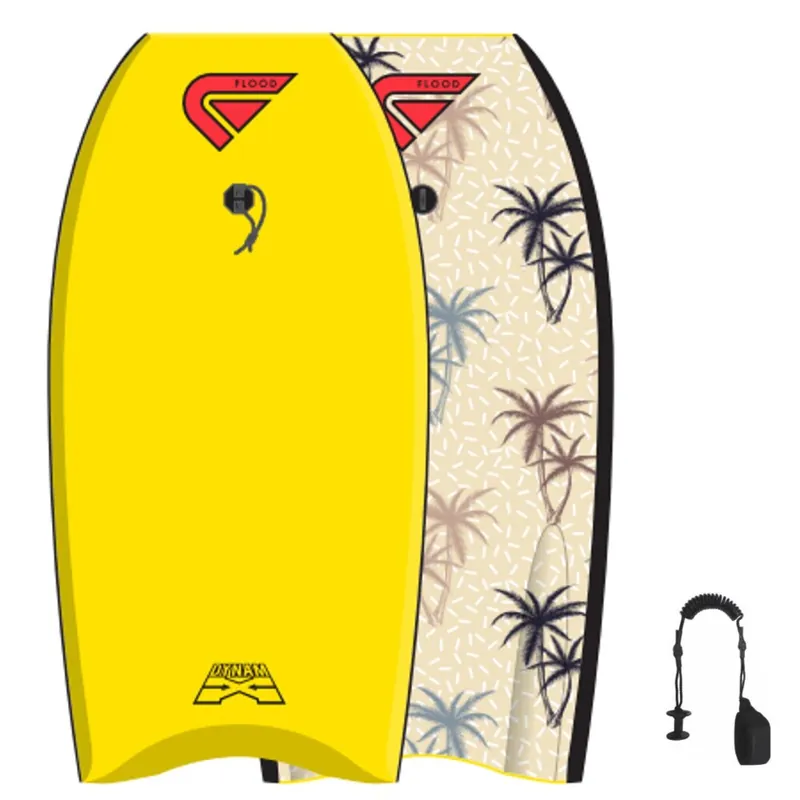 Mega-Angebot FLOOD Bodyboard Dynamx Stringer 37 Gelb Palm