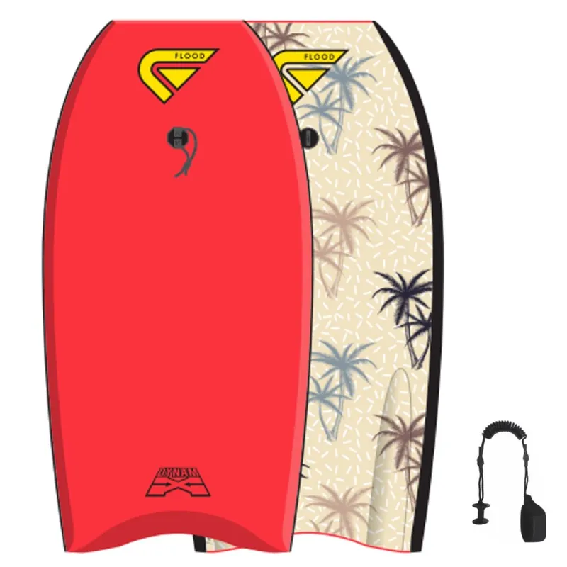 FLOOD Bodyboard Dynamx Stringer 40 Rot Palm Direkt Vom Hersteller