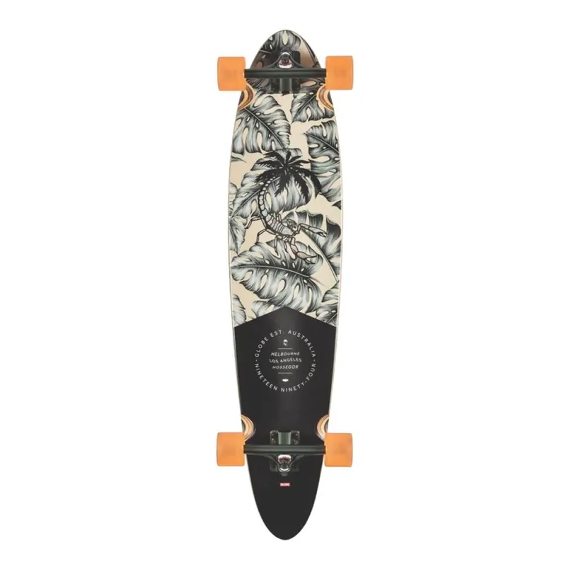 Globe Pinner Classic Longboard Komplettboard Hurricane Leave Meistverkauft