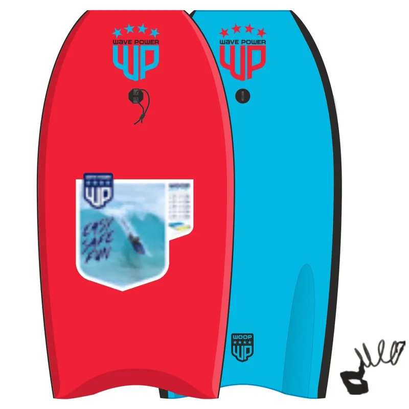 Wave Power Bodyboard Woop 42 Rot Blau Saisonangebot