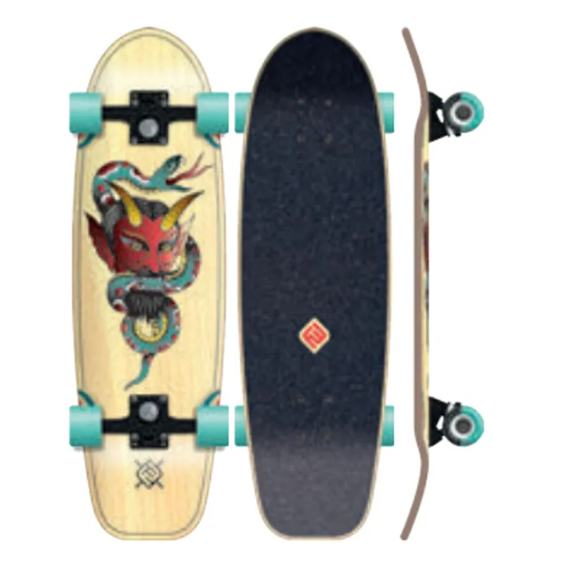Preisreduziert Flying Wheels Street Pool Skateboard 29.25 Hannya