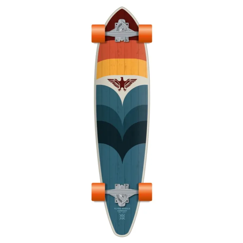 Flying Wheels Gun Skateboard 35 Eagle Kracherpreis