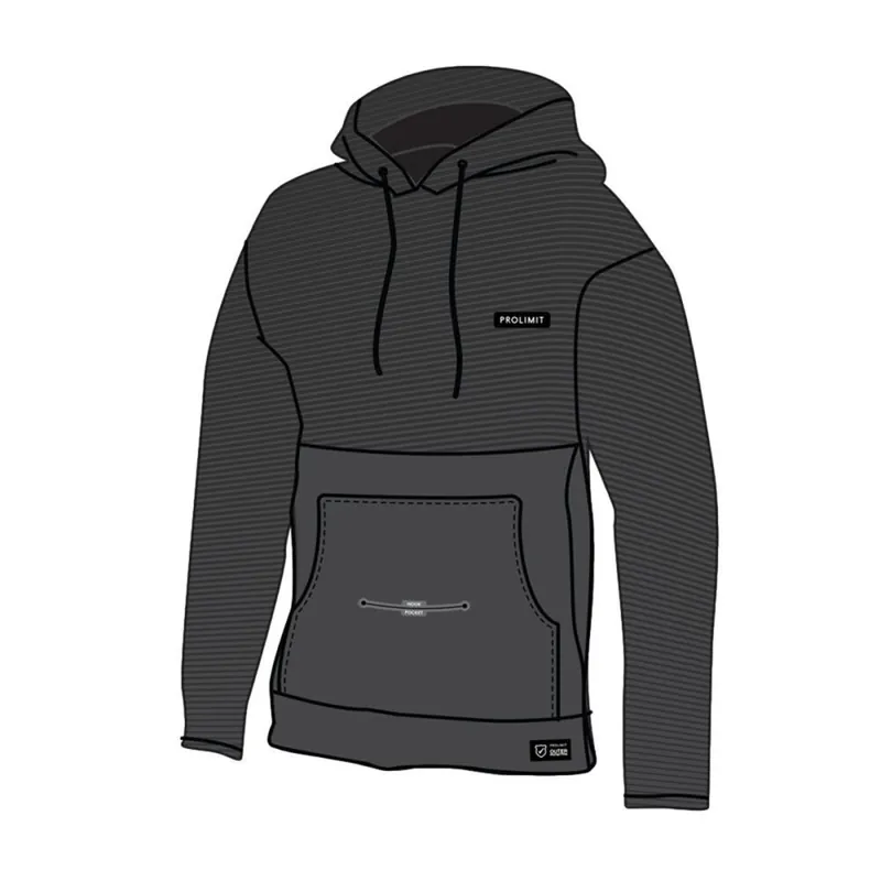 Prolimit Neoprene Hoodie Predator Black Grey XL Solange Der Vorrat Reicht