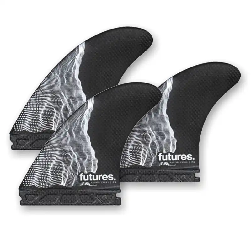 Bestpreis FUTURES Thruster Fin Set P8 Vapor Core large