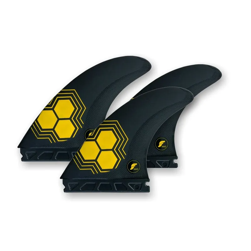 Nur Für Kurze Zeit FUTURES Thruster Fin Set AM2 Al Merrick Alpha