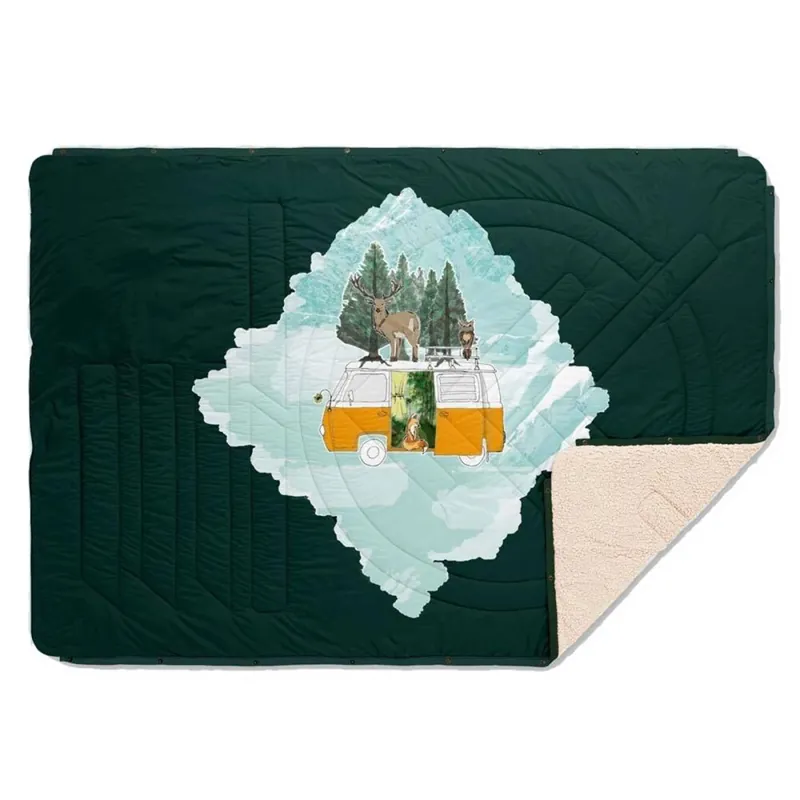 Preis Gesenkt Voited Cloud Touch Pillow Blanket Camp Vanilla Ice Dream