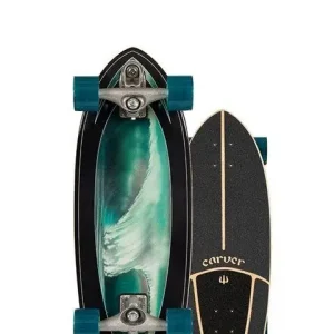 Carver Super Snapper 28" Surfskate Complete C7 Raw Neu Im Sortiment