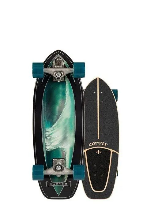 Carver Super Snapper 28" Surfskate Complete C7 Raw Neu Im Sortiment