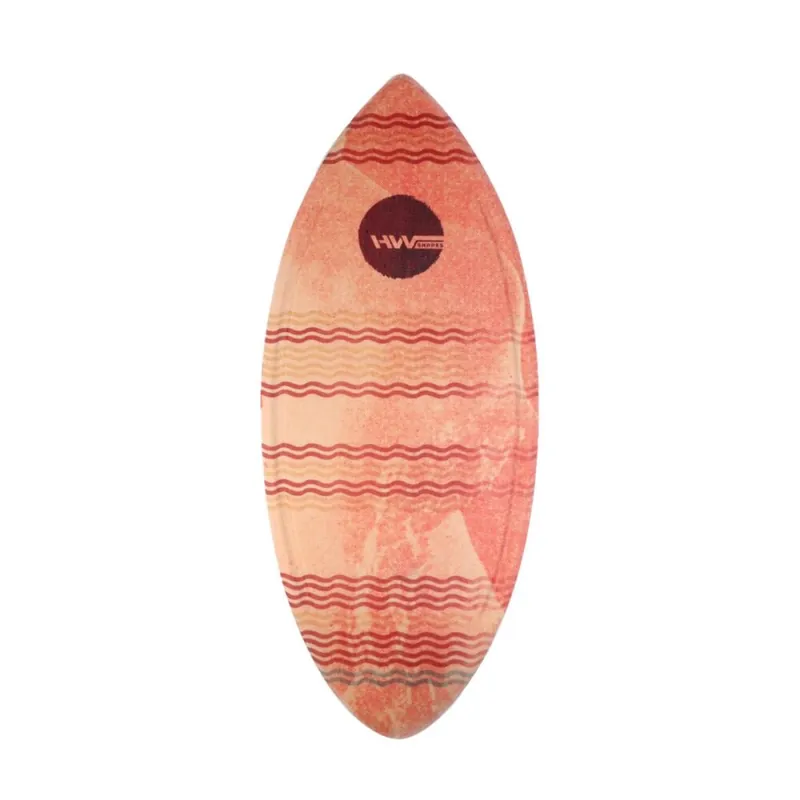 HW-Shapes Waveskim Foamy Skimboard Red Waves Neue Ware
