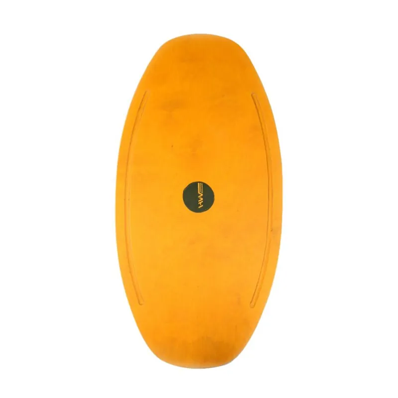 Schneller Versand HW-Shapes Freestyle Skimboard V2 95 Epoxyart Transparent Orange