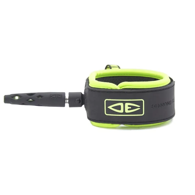 Ocean & Earth Surfboard Leash REGULAR MOULDED LEASH 7‘0" Lime Kracherpreis