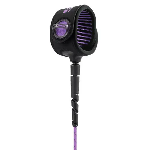 Direktkauf FCS Surfboard Leash Freedom Helix Comp 6‘0" Purple/Black