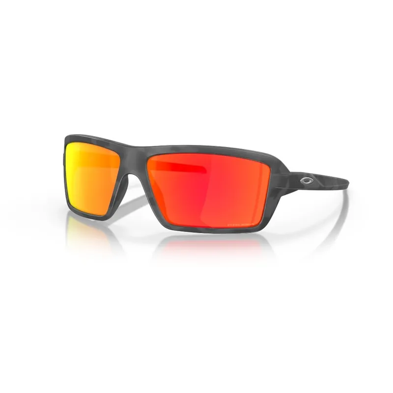 Highlight Oakley Cables Sonnenbrille Black Camo Prizm Ruby