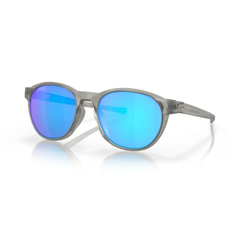 Schnäppchen Oakley Reedmace Sonnenbrille Matte Grey Ink Prizm Sapphire