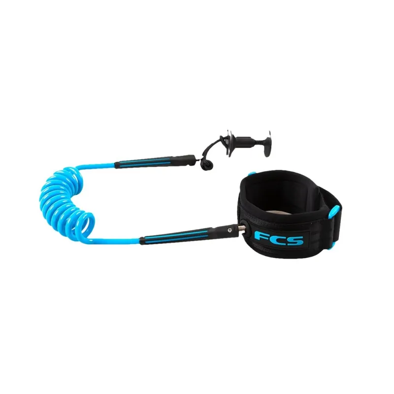 FCS Bodyboard Leash Wrist Black/Blue Preisknaller