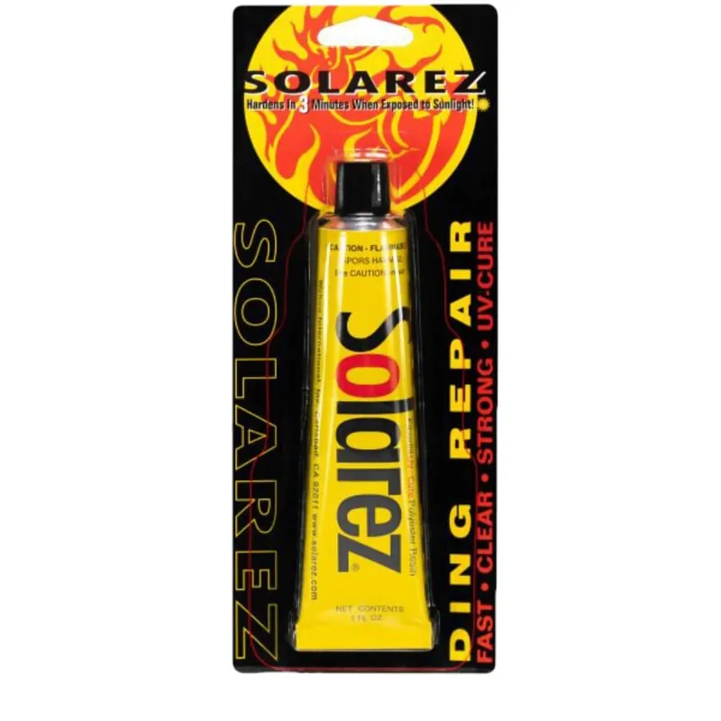 Finale Aktion Solarez Polyester Ding Repair UV Licht Reparatur 2oz (56ml)