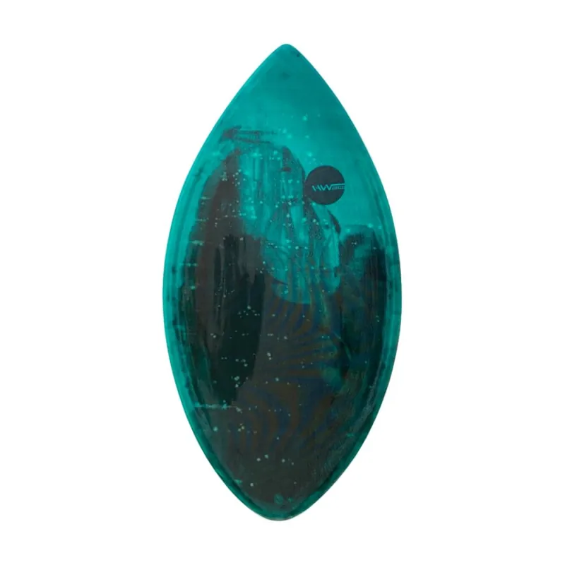 Neu Im Sortiment HW-Shapes Hybridskim Skimboard Kids Foamy 100 Epoxyart Ocean2