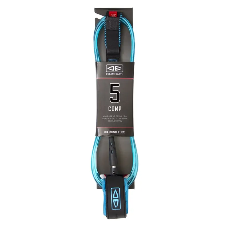 Ocean & Earth Surfboard Leash COMP LEASH 5‘0" Direktkauf