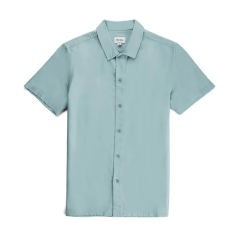 Sale Rhythm. Classic Linen Shirt Eucalyptus