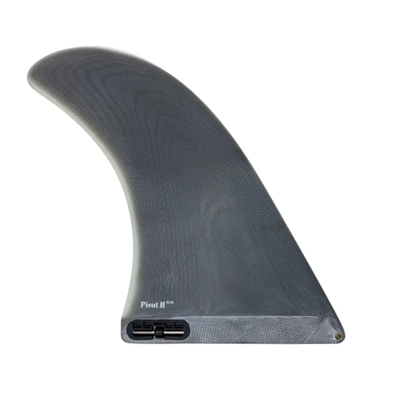 Neue Kollektion FCS II Pivot 2 PG 9.75" Longboard Finne Charcoal/Grey